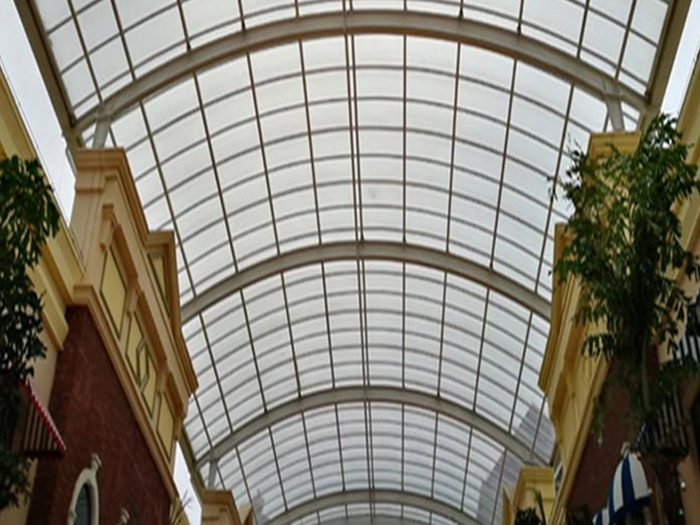 清镇屋面网架顶棚吊装方案