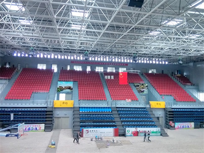 清镇电厂体育馆网架加工